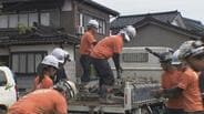 「普通の生活に戻れるように応援したい」被災地に広がる支援の輪 県内外から災害ボランティア続々と 大雨被害から1か月 富山・氷見市 | 富山のニュース|天気・防災|チューリップテレビ