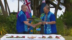 豪・地球温暖化で水没危機の島国ツバルからの移住協定に署名| TBS CROSS DIG with Bloomberg