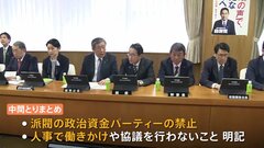【速報】“カネと人事の派閥から脱却”を　自民・政治刷新本部の中間取りまとめを正式決定| TBS CROSS DIG with Bloomberg