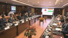 中谷防衛大臣がインド・シン国防相と会談　防衛協力強化に向け協議体設置を調整へ| TBS CROSS DIG with Bloomberg