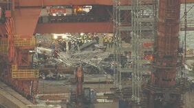 【速報】川崎市のJFEスチール工場で足場から5人が落下　3人が意識なし　1人は未だ発見に至らず　海の中に落ちた可能性も|TBS NEWS DIG