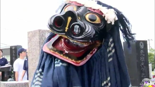 200年続くお盆の伝統行事「墓獅子」墓前で舞い先祖を供養 青森県八戸市|TBS NEWS DIG