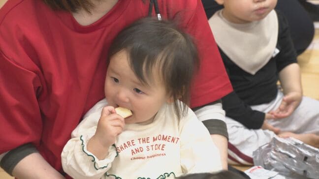 熊本地震から10年　こども園で防災学習　非常食をおやつに　大分・別府市|TBS NEWS DIG