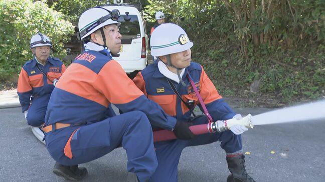 岩手県大船渡市の林野火災受けて 長野市消防局と消防団が連携し訓練実施|TBS NEWS DIG