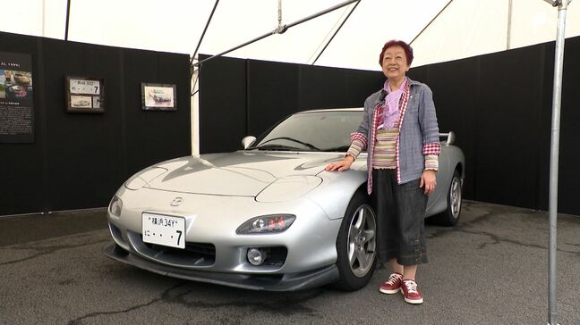 「心は一緒だから、離れても大丈夫」80歳のRX-7元オーナーが愛車と再会 25年間連れ添った相棒は広報車に=静岡|TBS NEWS DIG