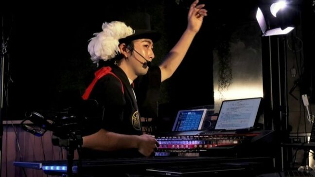 「たったひとりのオーケストラ」指の感触で演奏する「5次元キーボード」で戦国武将の生涯をドラマチックに描く薮井佑介さん【岡山】|TBS NEWS DIG