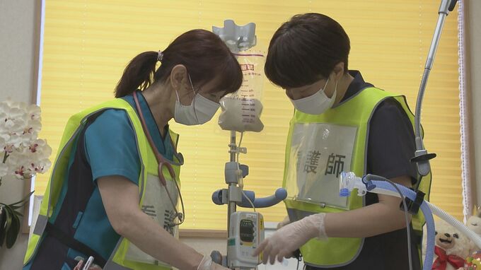 災害時の移動や電源確保は…重い障害ある子ども「医療的ケア児」の避難訓練　福島市で初　|　福島のニュース│TUF