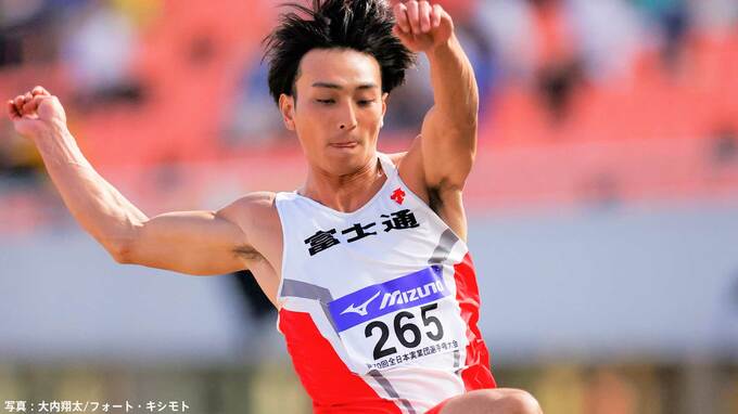 走幅跳・橋岡優輝がパリ五輪参加標準記録を突破！米「ハリケーン招待」で8m28のビッグジャンプ【陸上】|TBS NEWS DIG