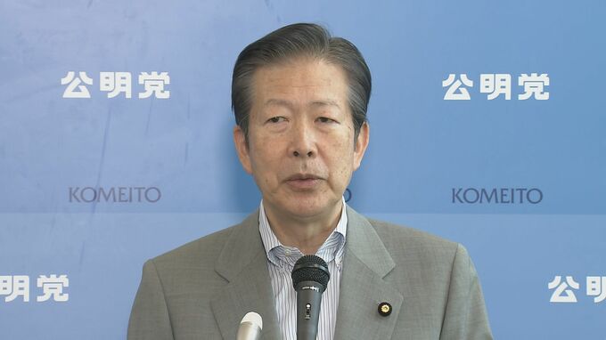 【速報】公明・山口代表　8月下旬の中国訪問を発表|TBS NEWS DIG