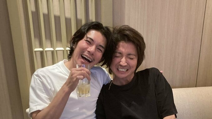 【柿澤勇人】誕生日を藤原竜也がお祝い「スター来てくれた☺︎」|TBS NEWS DIG