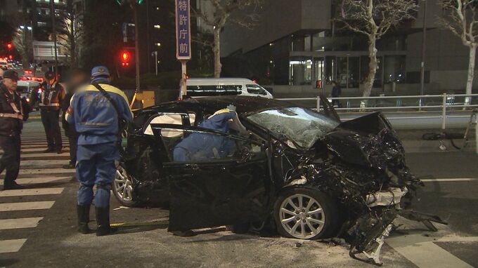 官邸出発後約30秒で事故　赤信号になり68秒後　東京・赤坂の公用車9人死傷事故　警視庁|TBS NEWS DIG