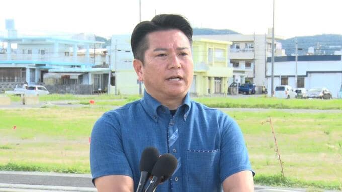 【石垣市長選挙】箕底用一氏が無所属での立候補表明 8月10日告示 17日投開票 |TBS NEWS DIG