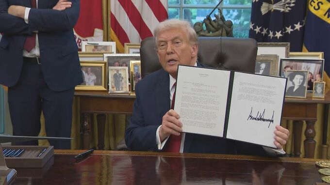 トランプ大統領 ワシントンでの死刑求刑を推進する大統領覚書に署名　犯罪抑止を主張