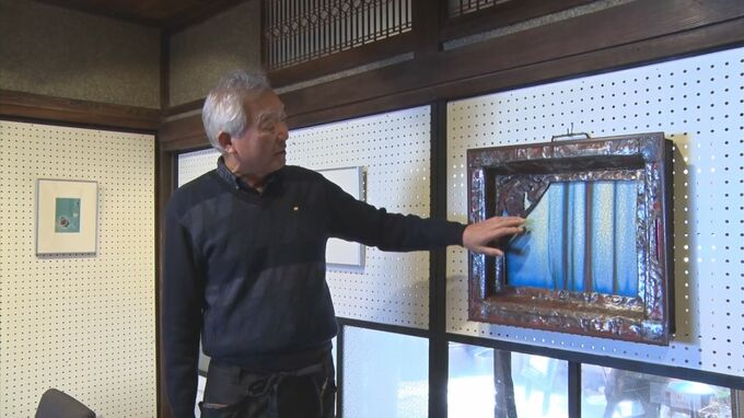 写真と絵画の垣根越えて　田中昭則・現代写真展「壁／色／リズム」　|　BSSニュース | BSS山陰放送