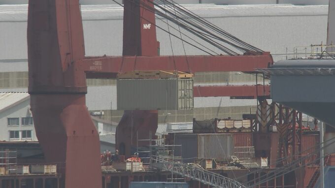 【速報】原子力空母から放射性廃棄物を搬出 「陸揚げされていないので」日米両政府は覚書の範囲内という見解 |TBS NEWS DIG