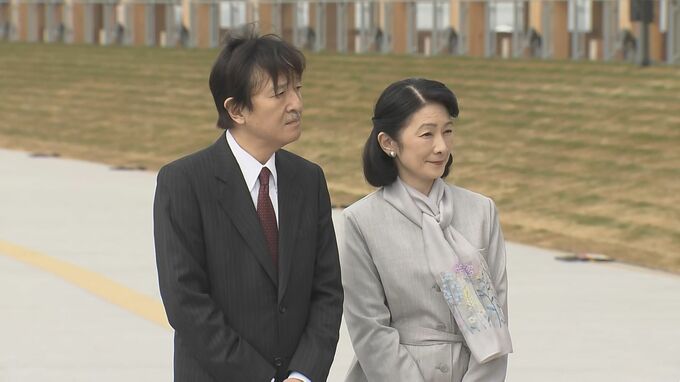 秋篠宮ご夫妻が大阪・関西万博の会場へ　大屋根リングや日本館を熱心に視察　来月には開会式に出席|TBS NEWS DIG