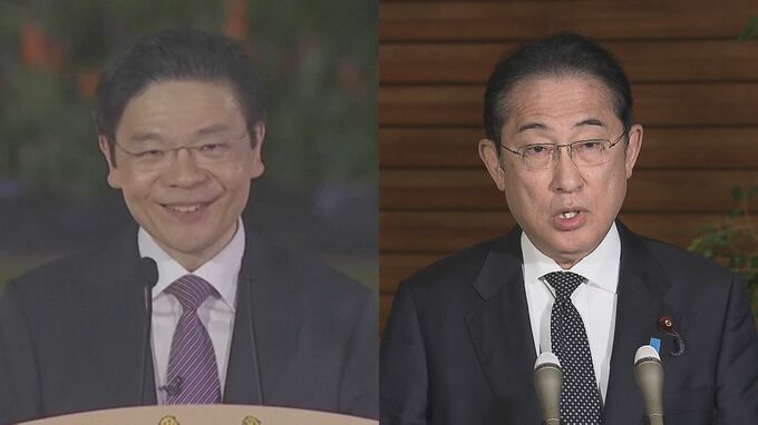 岸田総理　シンガポールのウォン新首相と電話会談　「シンガポールは重要なパートナー」と祝意伝達|TBS NEWS DIG