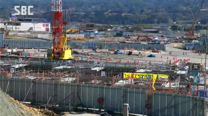 リニア中央新幹線の建設工事で住民説明会「駅舎のデザインを含め連携しながら進めていきたい」長野県駅の工事進む　長野・飯田市　|　SBC NEWS | 長野のニュース | SBC信越放送