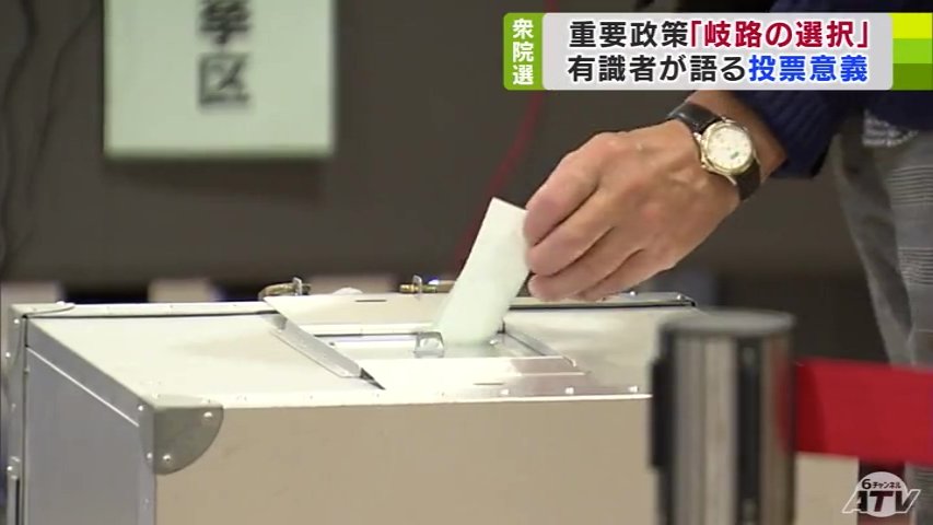 重要政策変わる岐路の選択」有識者に聞く“衆院選2024”投票する際の判断