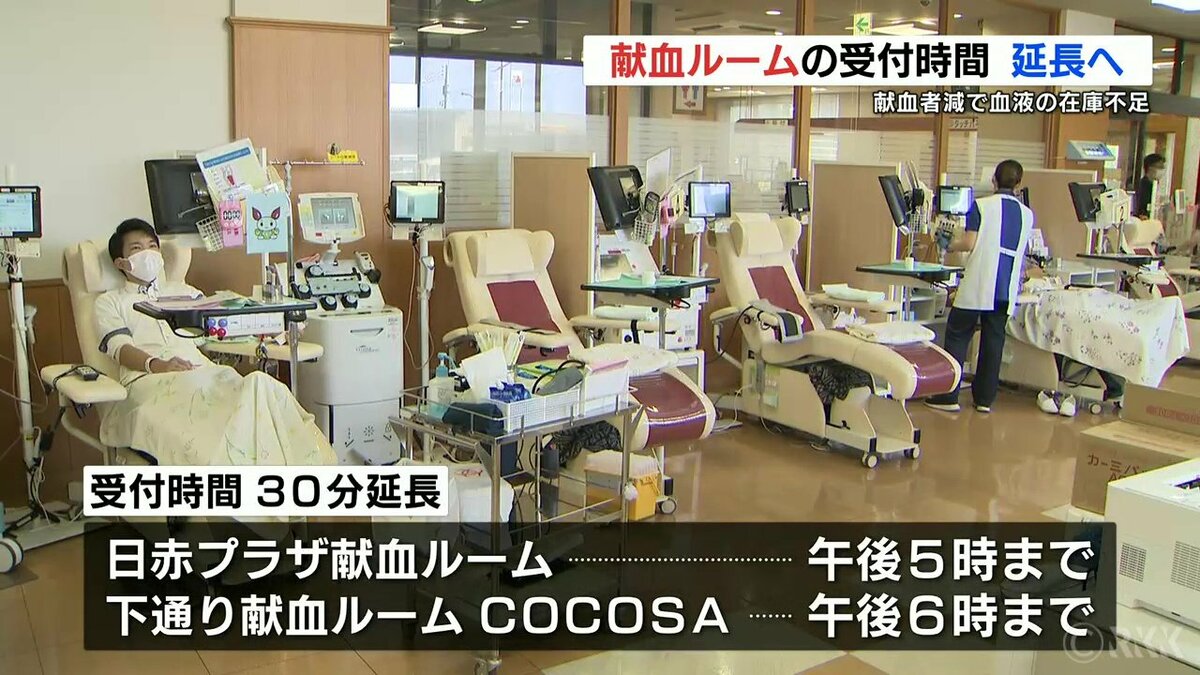 血液が足りない 輸血用血液の在庫不足が深刻 献血ルームが受付時間延長 Tbs News Dig フォトギャラリー