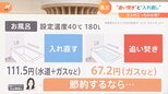 高騰する光熱費お得なのは 風呂は入れ直す?追い焚き?【解説】|TBS NEWS DIG