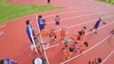 バスケットボールやラグビー、陸上など 小学生が6種類のスポーツを同時に体験 競技の楽しさ学ぶ | 山梨のニュース | UTYテレビ山梨
