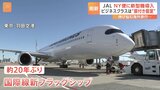 JAL ニューヨーク便に新型機 海外旅行“回復”の秘策 ビジネスクラスの座席「扉付きの個室」|TBS NEWS DIG