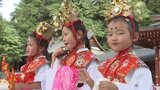 健やかな成長願い「お稚児さん参り」 八幡宮まで約1キロを練り歩く 盛岡秋まつり|TBS NEWS DIG