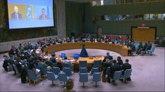 シリア訪問の国連特使、経済制裁の解除や人道支援活動への協力を各国に求める　安保理会合にオンラインで出席| TBS CROSS DIG with Bloomberg