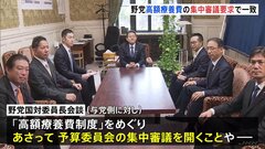 野党　与党に高額療養費の集中審議要求で一致　立憲民主党や日本維新の会など野党の国対委員長会談で| TBS CROSS DIG with Bloomberg