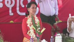 ミャンマー軍報道官「健康状態は良好」79歳のスー・チー氏 軍事施設内で監視下に置かれたままか| TBS CROSS DIG with Bloomberg