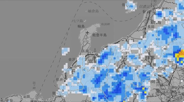 【大雨警戒】北陸地方 8日夜遅くにかけ警報級大雨のおそれ 非常に激しい雨で低地の浸水や河川増水に警戒【気象情報】【雨と風のシミュレーション】　|　富山のニュース｜天気・防災｜チューリップテレビ