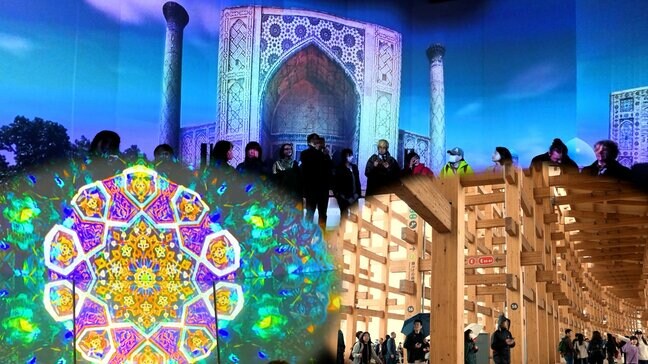 「青の都」世界遺産サマルカンドを「360°・3D映像」で体感　“シンボル”「大屋根リング」には「森林率日本一」高知の木材も【大阪・関西万博】|TBS NEWS DIG