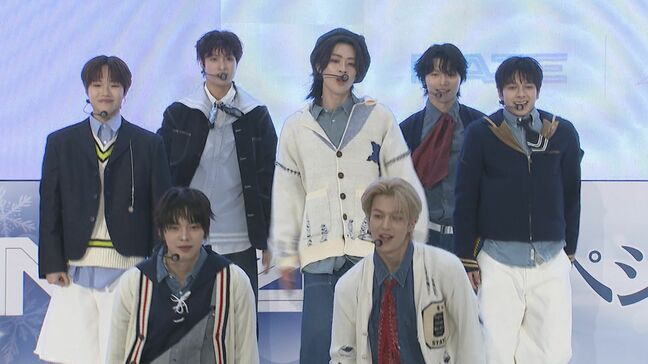 【 NAZE（ネイズ）】越谷・イオンレイクタウンでスペシャルライブ　“KPOP版スポ根ドラマ”の出演アピール|TBS NEWS DIG