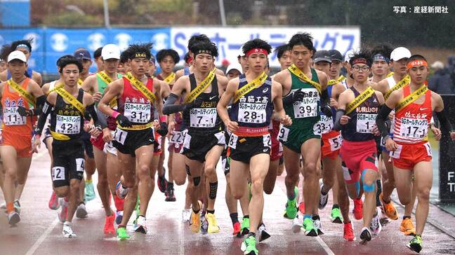 学法石川 悲願の初優勝!大会新&完全V 1区増子が日本選手最高タイム、3区栗村が区間賞 “Wエース”で県勢初V【全国高校駅伝】|TBS NEWS DIG
