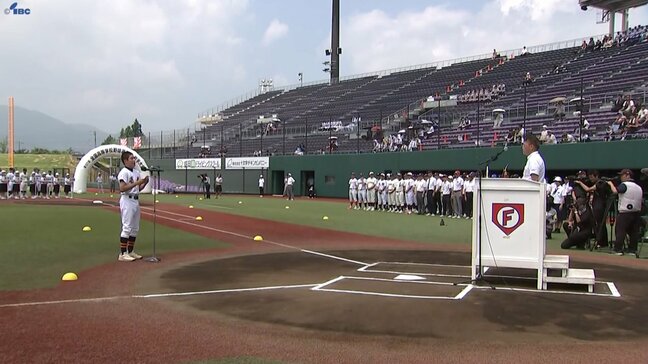 球児たちの熱い夏始まる　夏の高校野球開会式で選手ら堂々の行進　第1試合はいきなり熱戦に　岩手|TBS NEWS DIG