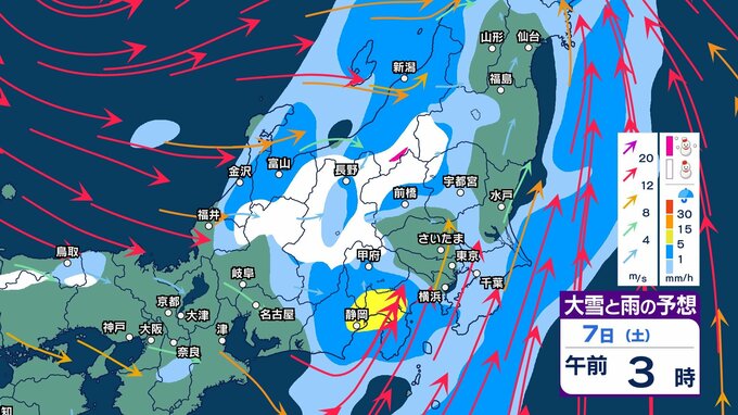 低気圧や前線の影響で関東甲信や東海は落雷や竜巻などの激しい突風、急な強い雨に注意を　北陸は警報級高波の恐れ【3時間ごとの雨雪シミュレーション・6日正午更新】|TBS NEWS DIG