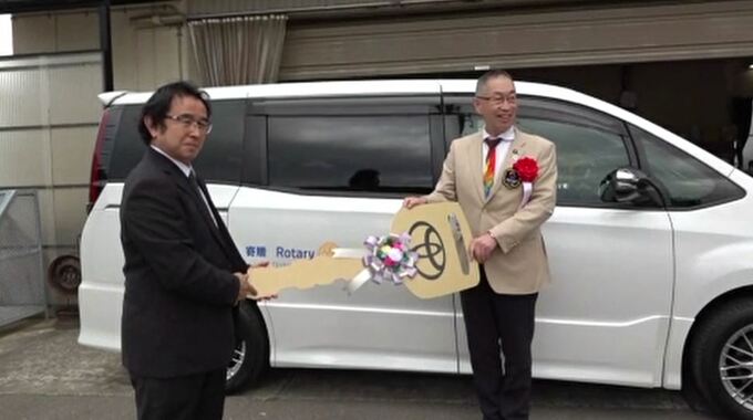 「阪神大震災の被災地から能登へ」車輛を寄贈　避難先への移動や日々の送迎に使ってほしい　|　石川県のニュース｜MRO北陸放送