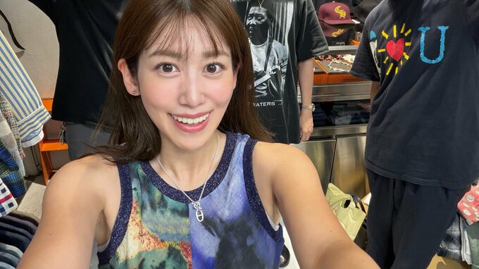 【 中川安奈 】〝広島出張〟憧れの古着店＆広島時代の同僚＆お好み焼きでプライベートも充実|TBS NEWS DIG