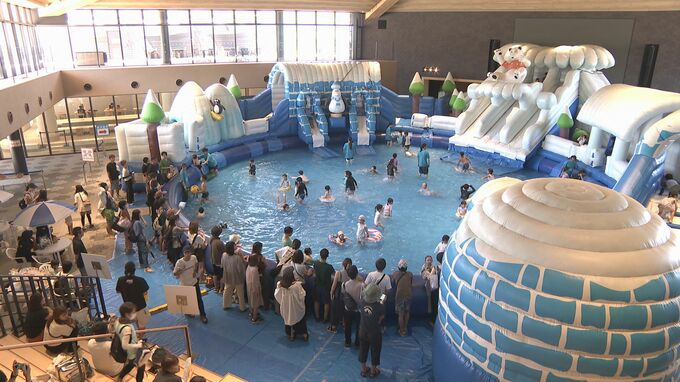 期間限定の水遊びスポット　湯田温泉に「こんこんウォーターパーク」登場　|　山口のニュース・天気・防災｜tys NEWS｜ｔｙｓテレビ山口