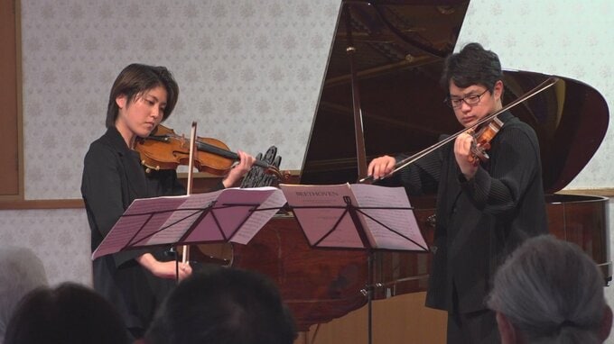 県内出身のバイオリニストが地元に音楽を　ずーどあるぺん音楽祭　山梨・南アルプス市|TBS NEWS DIG