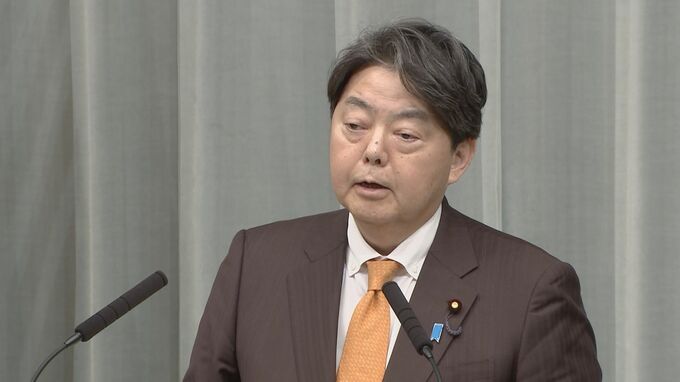 林官房長官「政治が安定していなければ政策課題進めるのが難しい」