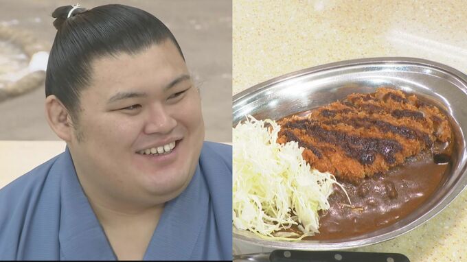 大の里が食べたい「チャンカレ」 初優勝の快挙が店を動かす ”電車道”の対応で記念商品を販売　|　石川県のニュース｜MRO北陸放送