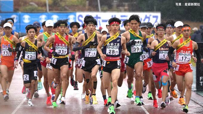 学法石川 悲願の初優勝！大会新＆完全V 1区増子が日本選手最高タイム、3区栗村が区間賞 “Wエース”で県勢初V【全国高校駅伝】|TBS NEWS DIG