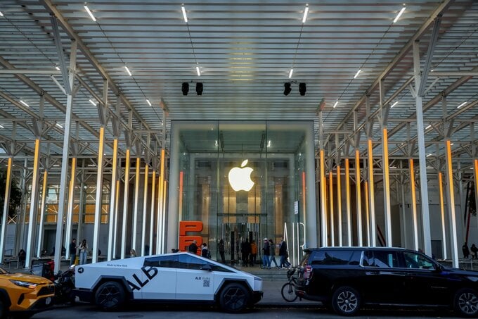 アップルが企業向けAIサーバーを開発、自社製チップ搭載－米報道