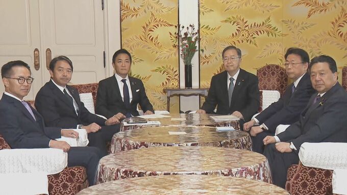 政治改革めぐり与野党協議の場設置で一致　公明・国民民主両党が会談|TBS NEWS DIG