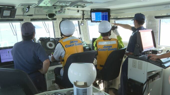 「海上の警察であり消防」　中学生が徳山海上保安部で職場体験　船のかじ取りも　|　山口のニュース・天気・防災｜tys NEWS｜ｔｙｓテレビ山口