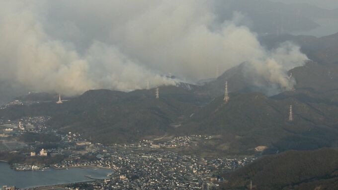 岡山市の南部山林火災　岡山市が鎮火を発表　熱源は確認されず　発生から20日目【岡山】|TBS NEWS DIG