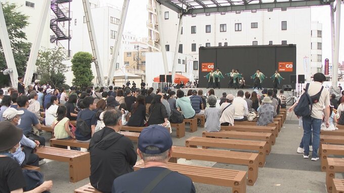 若い文化と伝統の融合を　大分市中心部の広場でミックスカーニバル　|　大分のニュース｜OBS NEWS｜大分放送