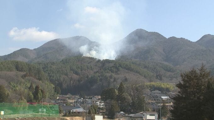 山梨県北杜市の山林火災　発生7日目で鎮火　|　山梨のニュース | ＵＴＹテレビ山梨